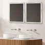 Miroir lumineux rectangulaire l. x H.75 cm 3350