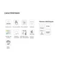 Miroir lumineux ovale l. x H.90 cm 3367