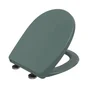Abattant wc thermodur click & clean classic frein chute declip vert