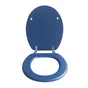 Abattant wc mdf sans fonction bleu sargasso sea bemis