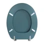 Abattant wc mdf sans fonction vert dark forest bemis