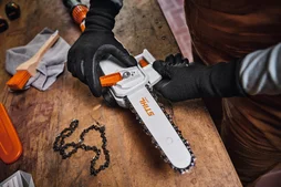 Elagueuse sur perche STIHL, guide de 20 cm