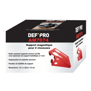 Support magnétique pour perceuse, visseuse, DOMAC