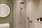 Colonne de douche thermostatique chrome, Stamis S Activera, HANSGROHE