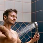 Colonne de douche thermostatique chrome, Stamis S Activera, HANSGROHE