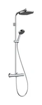 Colonne de douche thermostatique chrome, Stamis S Activera, HANSGROHE