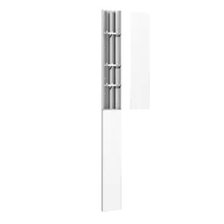 Goulotte électrique GTL blanc H.2600mm x l.250mm x L.2.6m DOMOLEC