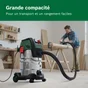 Aspirateur eau, poussière, plâtre, 24 kPa, 30 l, pas30, BOSCH