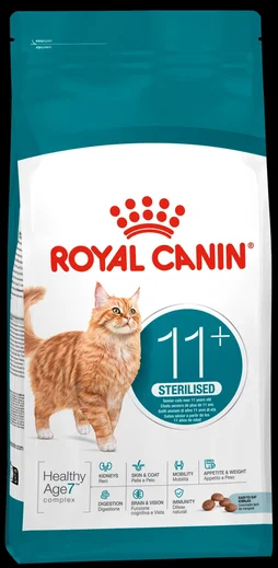 Croquette chat sterilisé 11+ 2kg