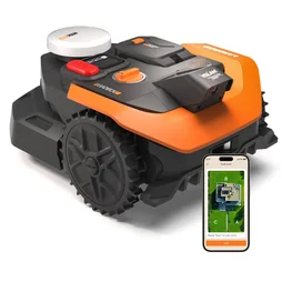 Robot tondeuse connecté sans fil WORX VISION CLOUD 2WD - Jusqu'à 300m² - WR303E