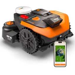 Robot tondeuse connecté sans fil WORX VISION CLOUD 2WD - Jusqu'à 800m² - WR308E