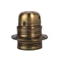 Douille e27 metal + 2 bagues bronze tibelec