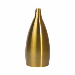 Douille e27 + cache metal bronze d47mm tibelec
