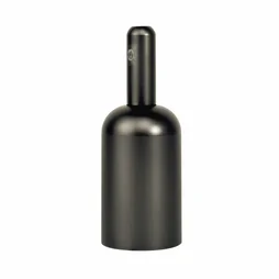 Douille e27 + cache metal titane d42mm tibelec