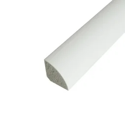 Plinthe rond xps 15 blanc