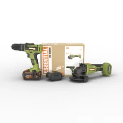 Pack de 2 outils sans fils WORX Es900, 1 batterie 4Ah