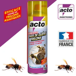 Aérosol insecticide aérosol guepes - frelons, Guep.16 ACTO, 500 ml