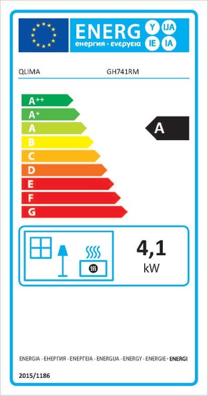 Chauffage à gaz à catalyse GH 741 RM, QLIMA, 4.1 kW