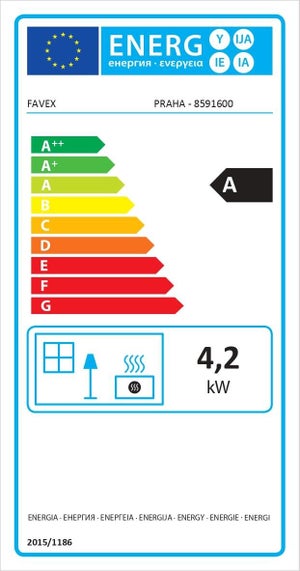 Chauffage à gaz à infrableu Praha, FAVEX, 4.2 kW