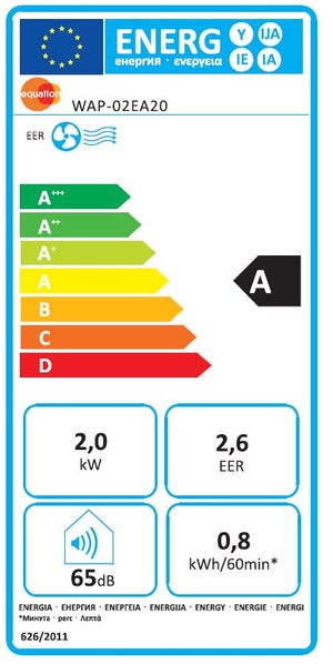 Climatiseur mobile Basic 3 2000W EQUATION