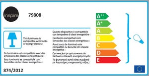 Suspension Extérieure E27 Max 60W Noir Palama Inspire