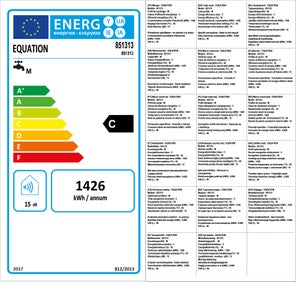 Chauffe-eau électrique plat horizontal ou vertical EQUATION, 65 L