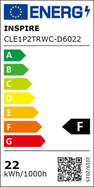 Panneau Led Lano, Ip54 L.30 X 60 Cm Blanc Froid