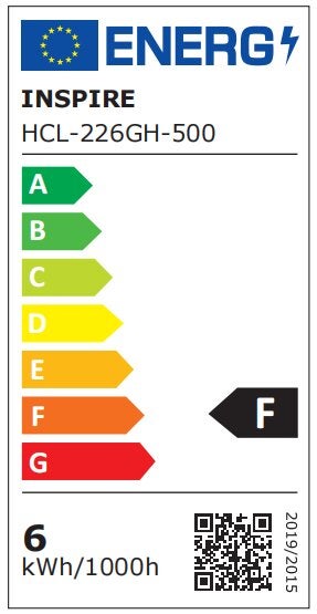 Applique LED, chrome, Slim 50 cm, INSPIRE