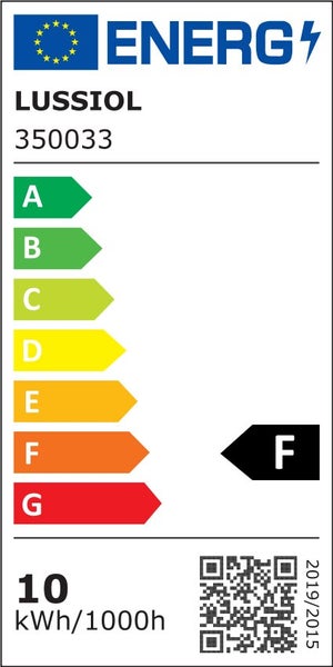 Applique, Design Aluminium Blanc Led Intégrée Lussiol Jazzy