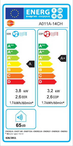 Climatiseur mobile design 14000 Btu EQUATION