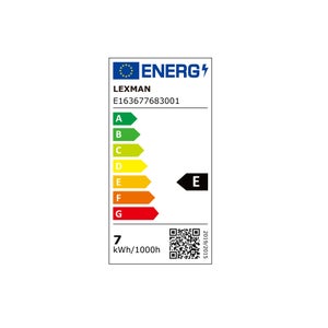 Ampoule led standard E27 5,9 W=60 W 806 lm rgbw depolie 3000K tout en 1 LEXMAN