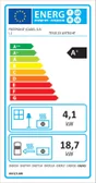 Thermopoêle à pellets Tesis 23, FREEPOINT, 22.8 kw blanc