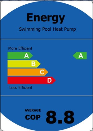 Pompe à chaleur pour piscine PAC INVERTER R32 BLANCHE 17M 16500 W