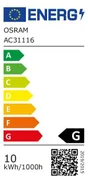 Ampoule variable RGBW led opaque standard E27 806 Lm = 60 W blanc chaud, OSRAM