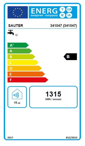 Chauffe-eau électrique plat horizontal/vertical SAUTER Guelma connecté 65l blanc