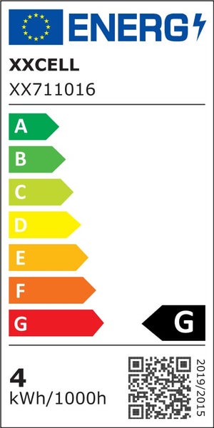 Ampoule led cœur, fil, XXCELL E27 = 26W, blanc très chaud