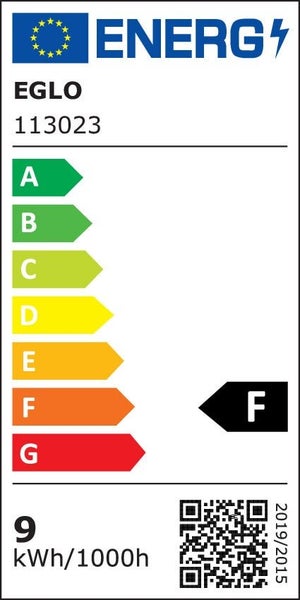 Tube led S14S L500 EGLO, 8.5watts, 800 LM, blanc chaud