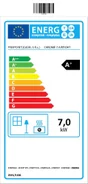Poêle à granulés FREEPOINT Chrome titanium gris 7kW