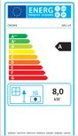Poêle à Sirli Up Ecodesign, 8 kW noir