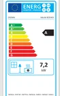 Poêle à bois Milan Bucher Ecodesign, 7.2 kW noir