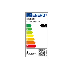 Ampoule led à filament  E14, 806Lm = 3.8W, LEXMAN