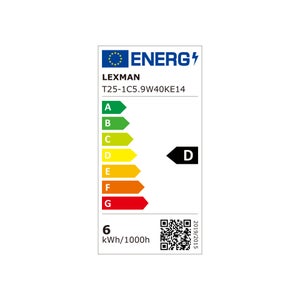 Ampoule led pour hotte, E14, 806lm = 60W, blanc neutre, LEXMAN