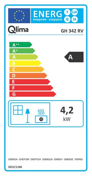 Chauffage à gaz, QLIMA GH 342 RV, 4.2 kW