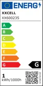 Ampoule led à filament décorative, globe 125mm E27, 60lm = 35W, blanc chaud, ours transparent