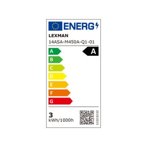 Ampoule led reflecteur gu10 2,5w=50w 450lm 100d 2700k classe a LEXMAN