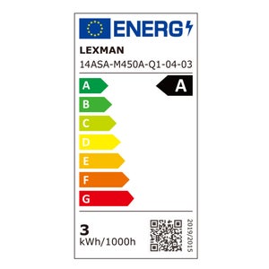 Ampoule led reflecteur gu10 2,5w=50w 450lm 100d 4000k classe a lot de 3 LEXMAN