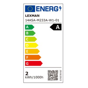 Ampoule led reflecteur gu10 2w=35w 235lm 36d 2700k classe a LEXMAN