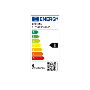 Ampoule led Edison E27 5,9w=60w 806lm ambre 2200 à 5500K cct/dim tout en 1 LEXMAN