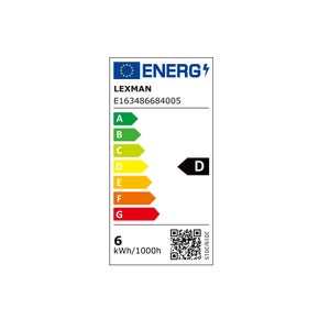 Ampoule led globe 95mm E27 5,9w=60w 806lm ambre 2200 à 5500K cct/dim tout en 1 LEXMAN