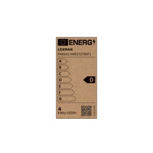 Ampoule led à filament E27, 470lm = 40W, LEXMAN